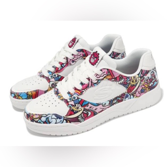 Skechers VEXX - Guilty Pleasure Unique Doodle Year of the Dragon Men’s 10 Casual - Picture 1 of 13